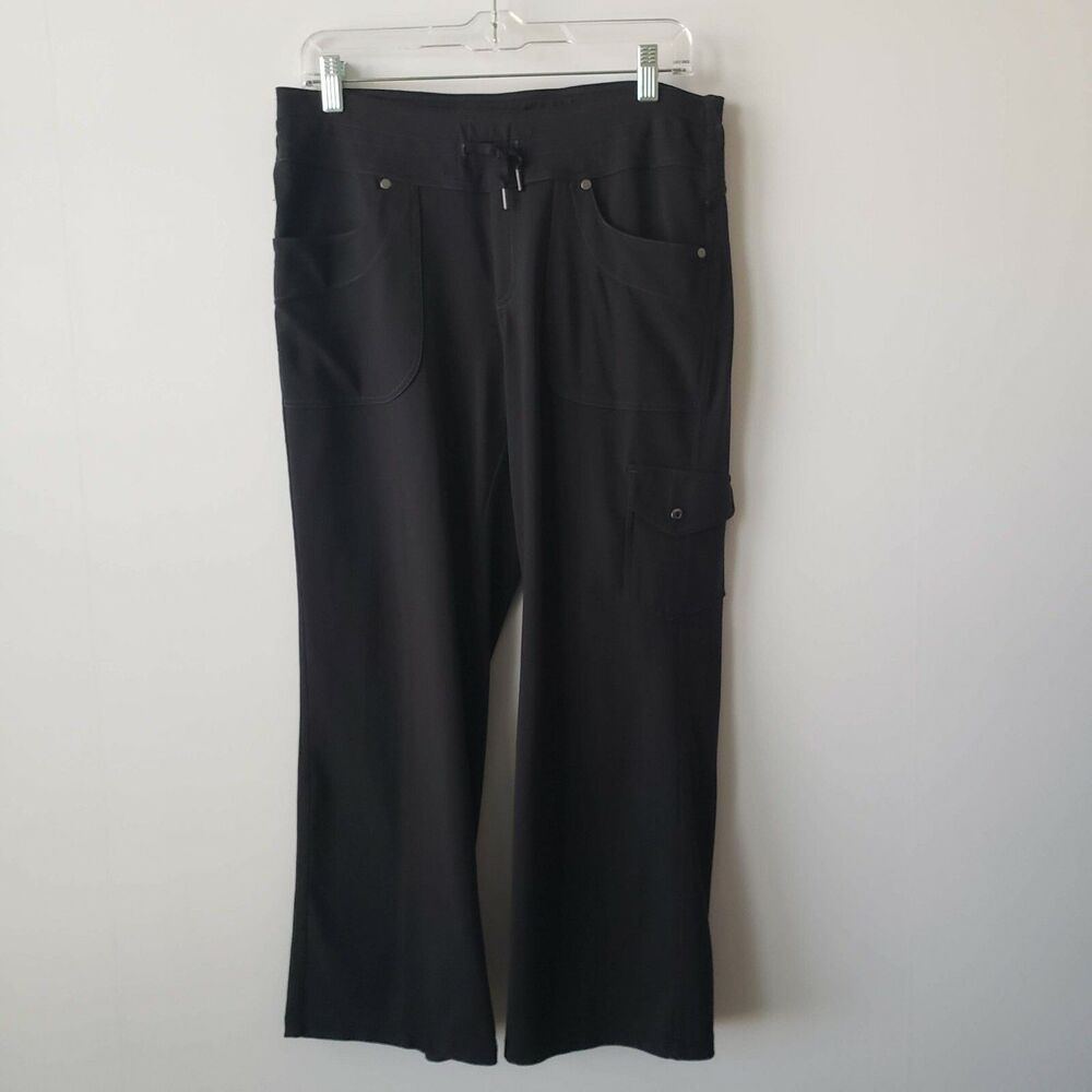 Kuhl womens mova black drawstring pants size 10S gorpcore outdoor